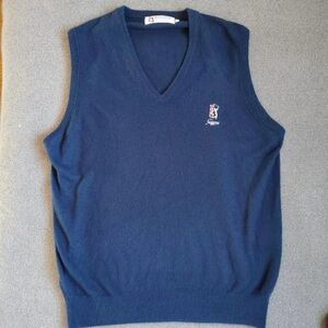 Vtg Tournament Players Club by Aureus TPC Sawgrass Mens XL Sweater Vest Blue